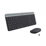 Klaviatūra ir pelė Logitech MK 470 Slim Combo, ENG, Belaidės Prekė - 920-009204