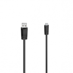 Hama USB-A/Micro-USB Cable, 1,5 m, juodas - Laidas