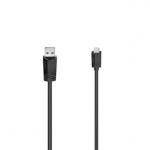Hama Micro-USB Cable, 0,75 m, juodas - Laidas