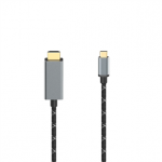 Hama Video Cable, USB-C, 1,5 m, juodas - Laidas