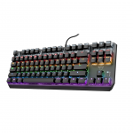 Klaviatūra Trust GXT834 Callaz TKL, SWE, Black Prekė - 24609