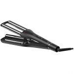 GA.MA Salon Curl, Waves, 160-220 &deg;C, juodos - Plaukų garbanojimo žnyplės