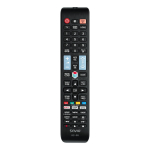 Savio RC-09, Samsung TV, juodas - Universalus nuotolinio valdymo pultelis