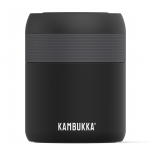 Kambukka Bora Matte Black 600 ml - Maisto dėžutė - termosas