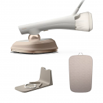 Philips OneTurn, 1800 W, baltas/smėlio spalvos - Garinis lygintuvas