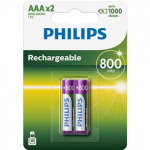 Baterija Philips AAA 800mAh, 2vnt
