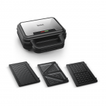Tefal UltraCompact 3in1, pilka/juoda - Sumu&scaron;tinių keptuvė Prekė - SW383D10