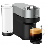 Krups Nespresso Vertuo Pop+, titano spalvos - Kapsulinis kavos aparatas