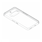 Nothing Case, Phone (3a), skaidrus - Dėklas