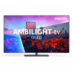 Philips OLED811, 55'', 4K UHD, OLED, pilkas - Televizorius
