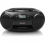 Philips AZB500, FM, DAB, CD, juoda - Magnetola