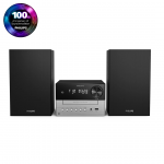 Philips TAM3205, 2.0, juodas/sidabro spalvos - Muzikinis centras