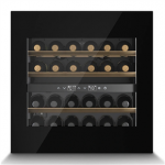 Caso WineDeluxe WD 24, 24 buteliai, auk&scaron;tis 60 cm - Įmontuojamas vyno &scaron;aldytuvas