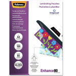 Fellowes ImageLast A4 80 Micron Laminating Pouch, 100 vnt. - Laminavimo vokeliai