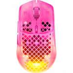SteelSeries Aerox 3 Gen 2, rožinė/skaidri - Belaidė pelė