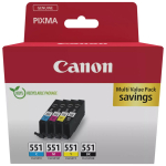 Canon CLI-551 - Ra&scaron;alo rinkinys Prekė - 6509B016