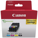 Canon CLI-551 - Ra&scaron;alo rinkinys Prekė - 6509B016