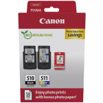 Ra&scaron;alo kasečių rinkinys Canon PIXMA PG-510/CL-511  Prekė-2970B017