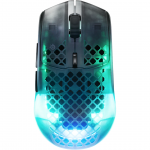 SteelSeries Aerox 3 Gen 2, juoda/skaidri - Belaidė pelė