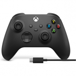 Microsoft Xbox One Series X/S (W) + laidas, juodas - Žaidimų pultelis