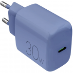 Puro DAILY 1, USB-C, 30 W, mėlynas - Įkroviklis