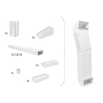 AEG/Electrolux - Montavimo rinkinys gartraukiui