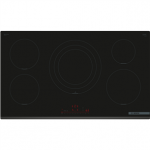 Integruota indukcinė kaitlentė Bosch, Series 6, plotis 90 cm, be rėmelio, juoda Prek4-PIV931HC1E