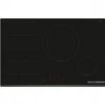 Bosch Series 6, plotis 80,2 cm, berėmė, juoda - Įmontuojama indukcinė kaitlentė