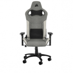 Corsair T3 RUSH Fabric, pilka/balta - Žaidimų kėdė