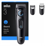 Braun Beard Trimmer Series 3, juoda - Barzdaskutė