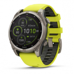 Garmin Fenix 8 Sapphire Solar, 47 mm, titano spalvos - I&scaron;manusis laikrodis