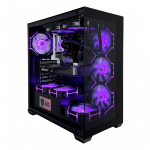 Intop Gaming R7 Aqua, Ryzen 7, 32 GB, 1 TB, RTX 5070, juodas - Stacionarus kompiuteris