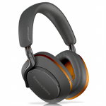 Belaidės ausinės Bowers & Wilkins Px8 McLaren Edition, noise-cancelling, black/orange