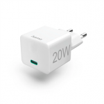Hama Fast Charger, USB-C, 20 W, baltas - Adapteris Prekė - 00125128