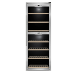 Caso WineComfort 1260 Smart, 126 butelių talpa, auk&scaron;tis 160 cm - &Scaron;aldytuvas