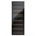 Caso WineExclusive 126 Smart, 126 bottles, height 159 cm, juodas - Gėrimų &scaron;aldytuvas