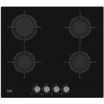 Beko, plotis 58 cm, juoda - Įmontuojama dujinė kaitlentė