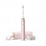 Philips Sonicare 9900 Prestige SenseIQ, rožinis - Elektrinis dantų &scaron;epetėlis + kelioninis dėklas