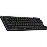 Logitech PRO X TKL, US, juoda - Belaidė klaviatūra