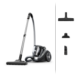 Tefal Compact Power XXL, 900 W, be mai&scaron;elių, pilkas - Dulkių siurblys Prekė - TW4B36