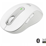 Logitech Signature M650 L, silent, balta - Belaidė pelė