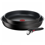 Tefal Ingenio Unlimited, 3 dalys, 24/28 cm + rankena - Keptuvių rinkinys
