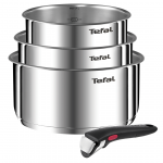 Tefal Ingenio Emotion+, 4 dalių, 16/18/20 cm - Puodų rinkinys + rankena