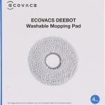 Ecovacs Deebot X5, 4 vnt. &ndash; Plaunamos valymo &scaron;luostės