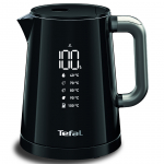Tefal Smart & Light, reguliuojama temperatūra, 1 L, juodas - Virdulys
