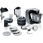 Bosch MUM5, Series 4, 1000 W, tamsios sidabro spalvos - Virtuvinis kombainas