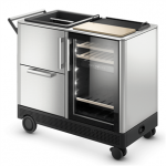 Dometic MoBar 550, 39 buteliai, auk&scaron;tis 98 cm, juodas/nerūdijančio plieno - Mobilus lauko baras