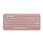 Klaviatūra Logitech Pebble Keys 2 K380s, US, rose, belaidė Prekė - 920-011853