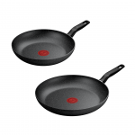 Tefal Dark Essential, 24/28 cm, juodas - Keptuvių rinkinys