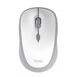 Trust Yvi+, balta - Belaidė pelė